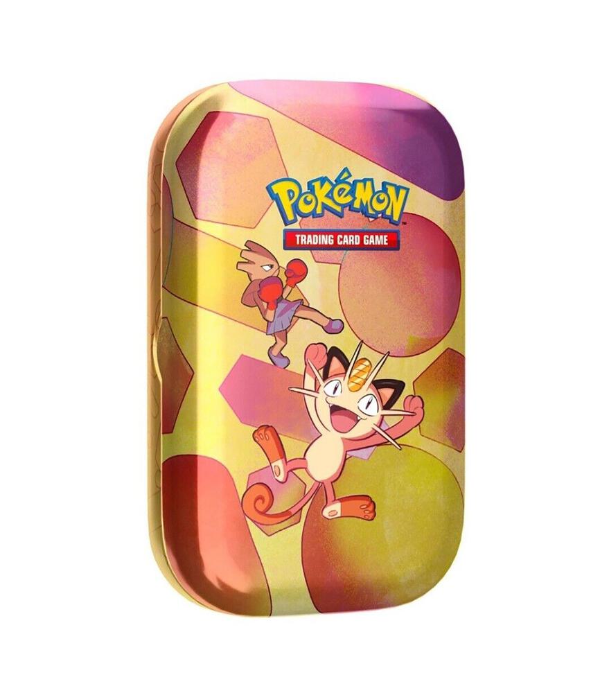 Pokémon 151 Mini Tin [Hitmonchan & Meowth] - SV: Scarlet & Violet 151 (MEW)