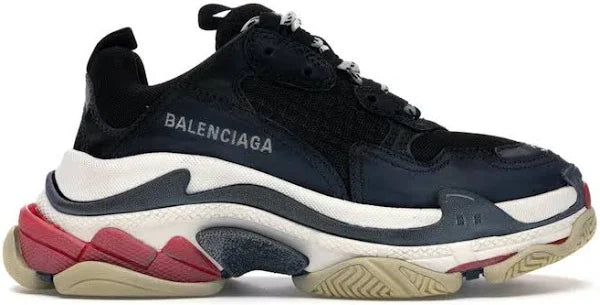 Balenciaga Triple S Black White Red (2018 Reissue)