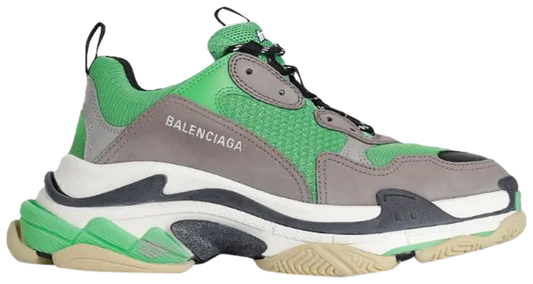 Balenciaga Triple S Green Grey