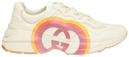 Gucci Rhyton Logo Print White