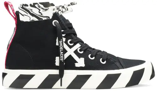 Off-White Vulc Sneaker Mid Black White