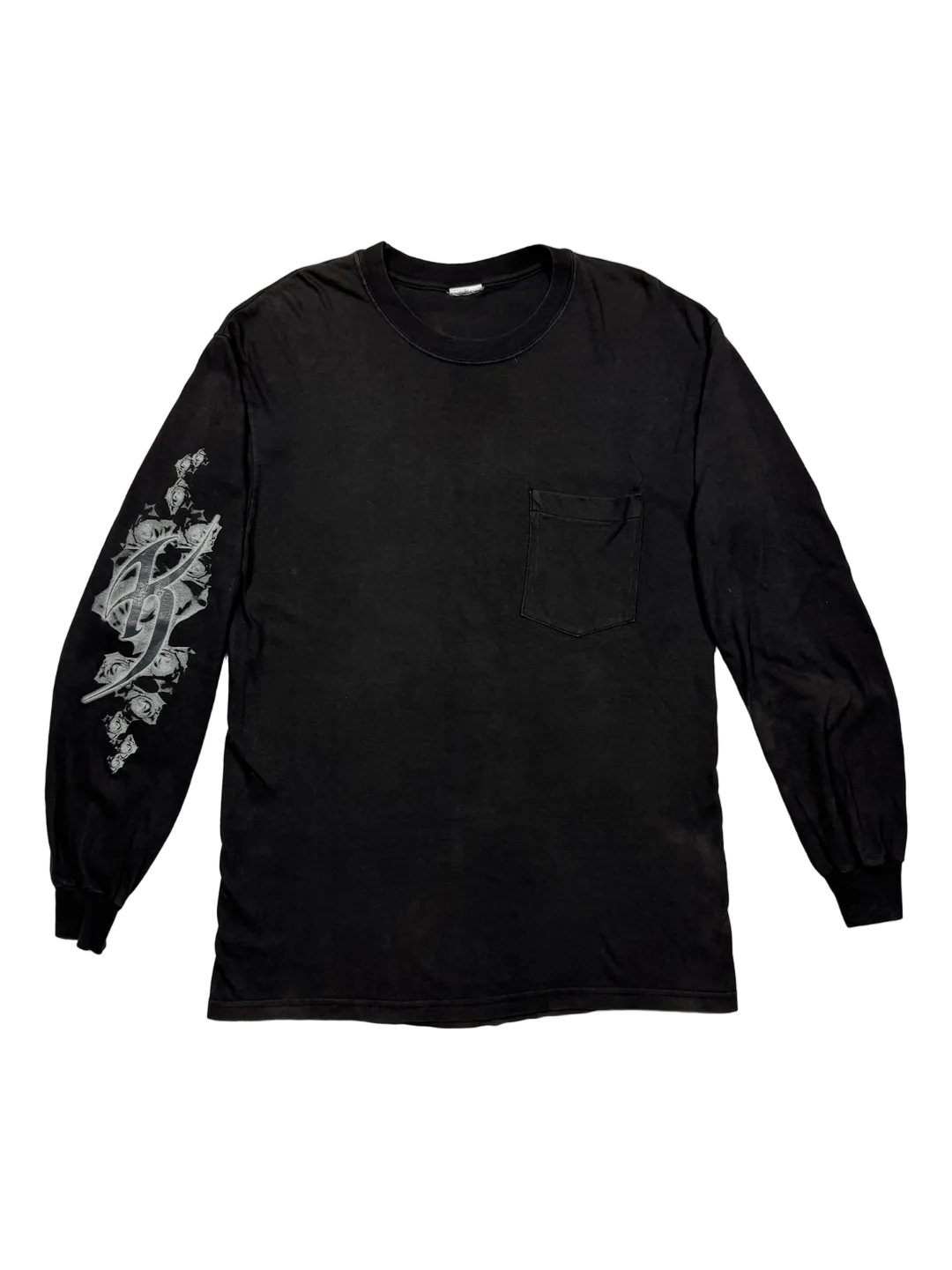 Chrome Hearts Kyosuke Himuro Large Cross LS T-Shirt Black