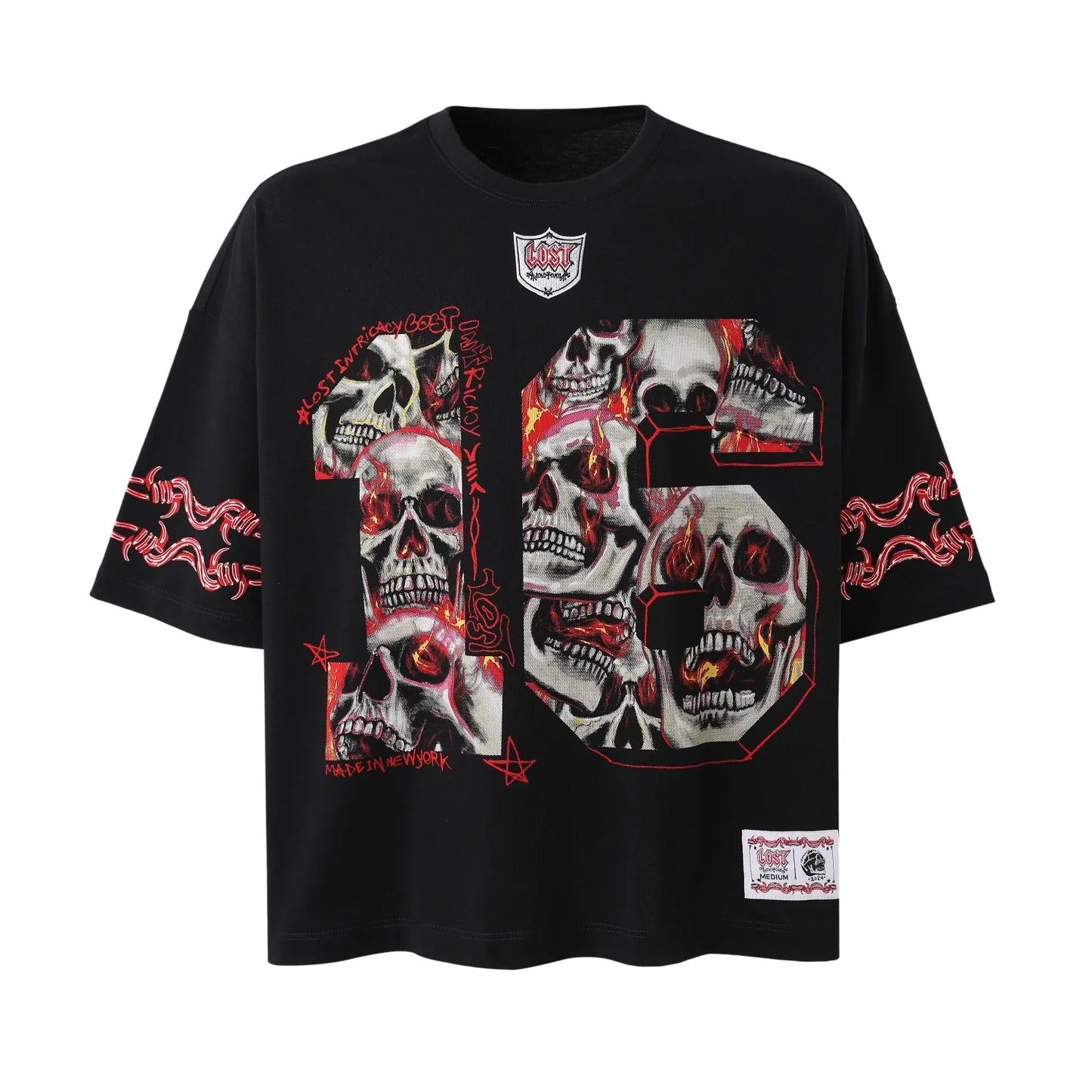 Lost Intricacy Lost Jersey Black