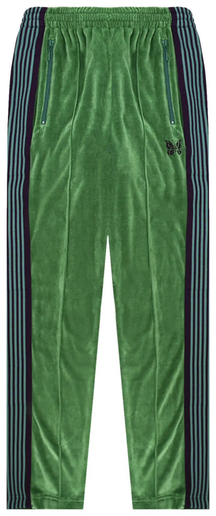 Needles Velour Track Pants Green