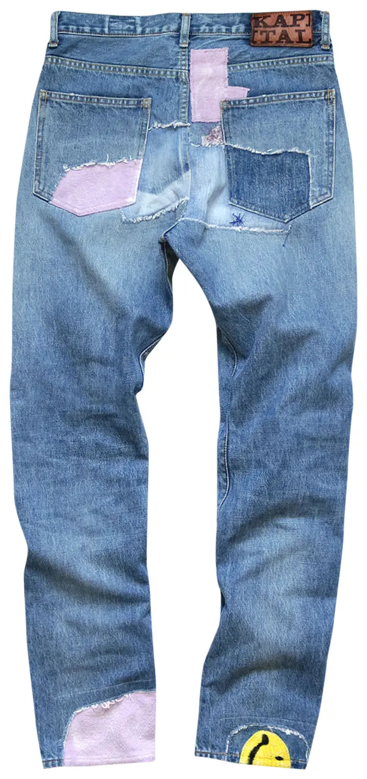 Kapital Gypsy Patch Remake Okabilly 14oz 5 Pocket Denim Indigo