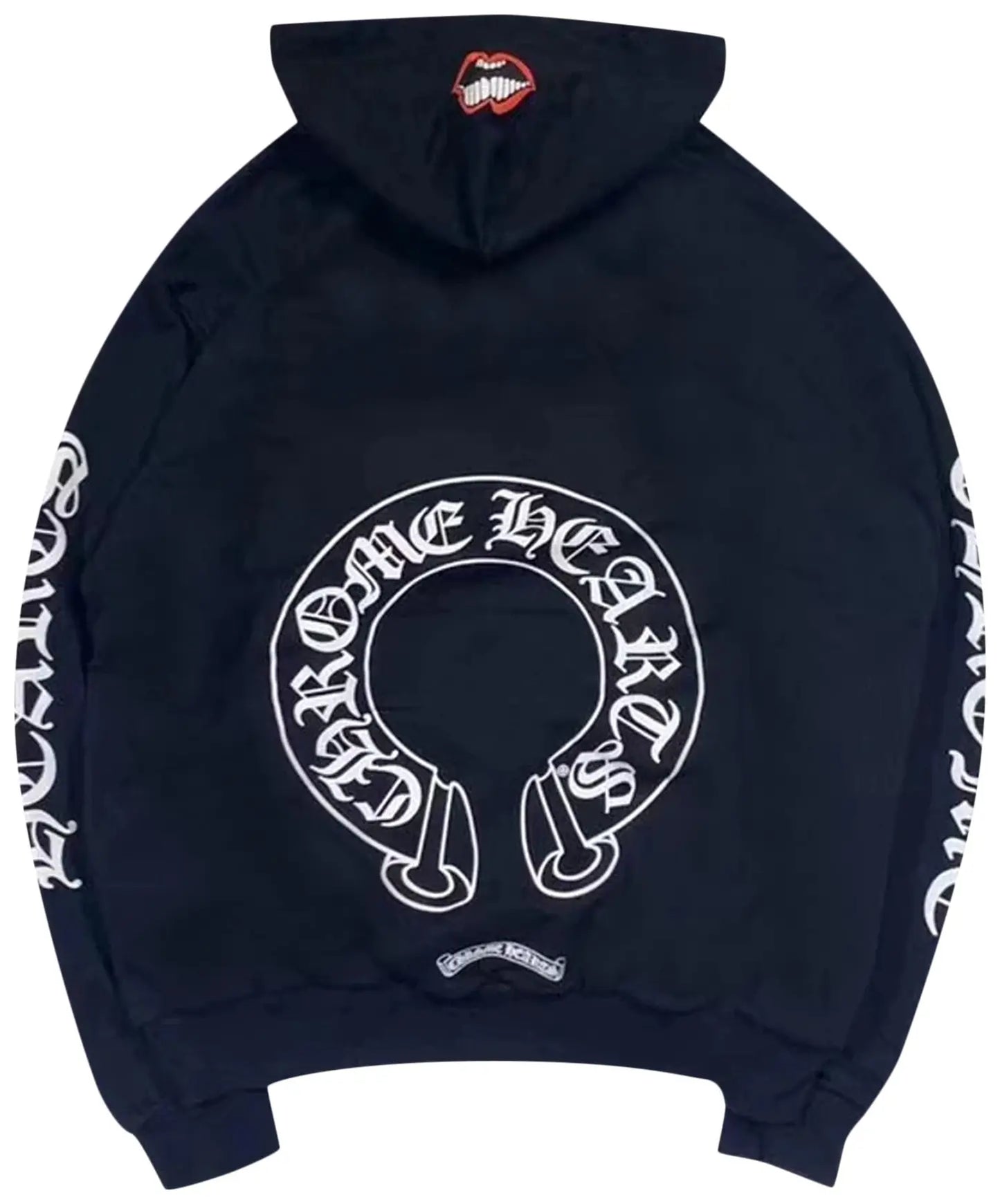 Chrome Hearts Matty Boy Chomper Horseshoe Hoodie Black