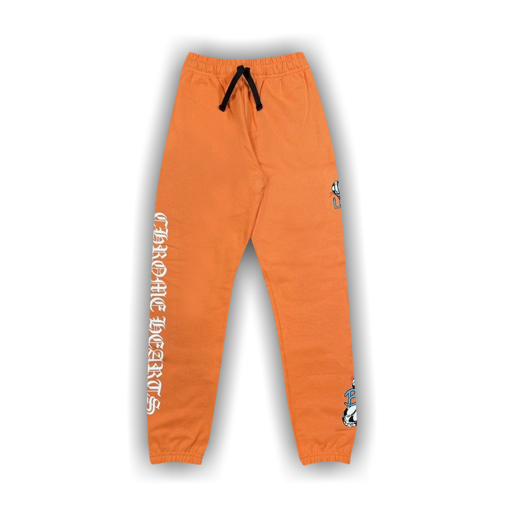 Chrome Hearts Matty Boy PPO Link & Build Sweatpants Orange