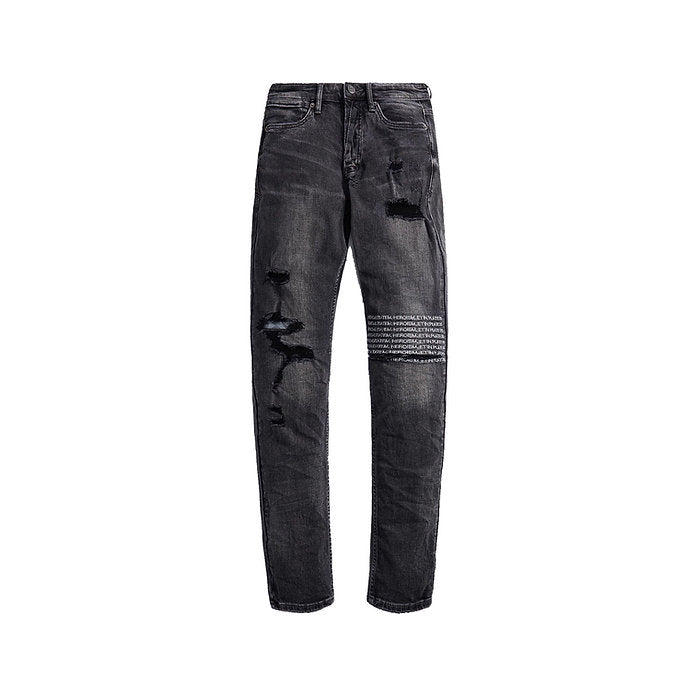 Ksubi Van Winkle Angst Plateis Denim Washed Black