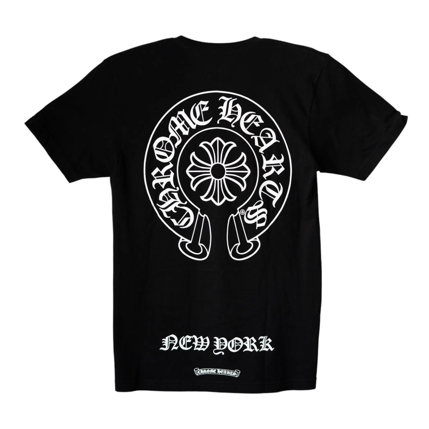 Chrome Hearts Horse Shoe Logo Pocket T-Shirt New York Black