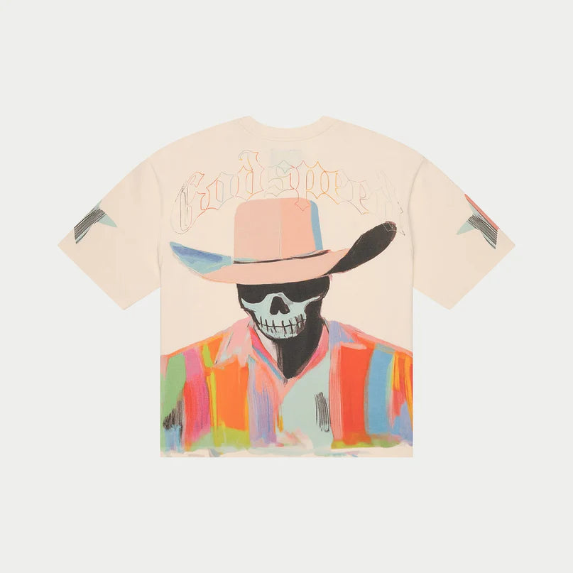 Godspeed Pastel Cowboy T-Shirt Bone
