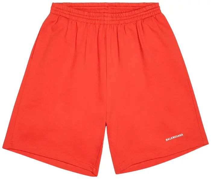 Balenciaga Sweat Shorts Shorts Bright Red