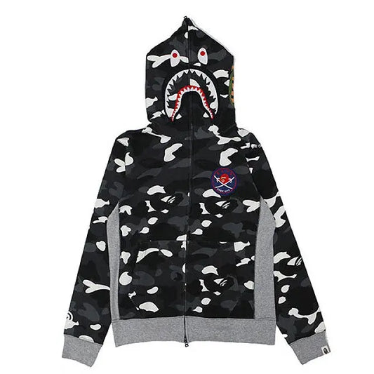 BAPE City Camo Shark Chef Ops Full Zip Hoodie