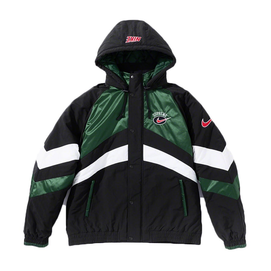 Supreme Nike Hooded Sport Jacket Green
