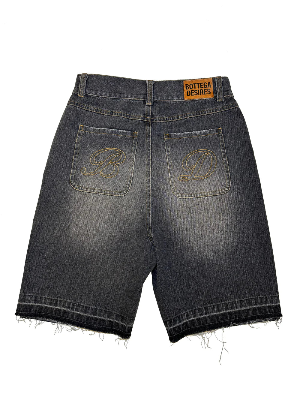 Bottega Desires Denim Shorts Black Wash