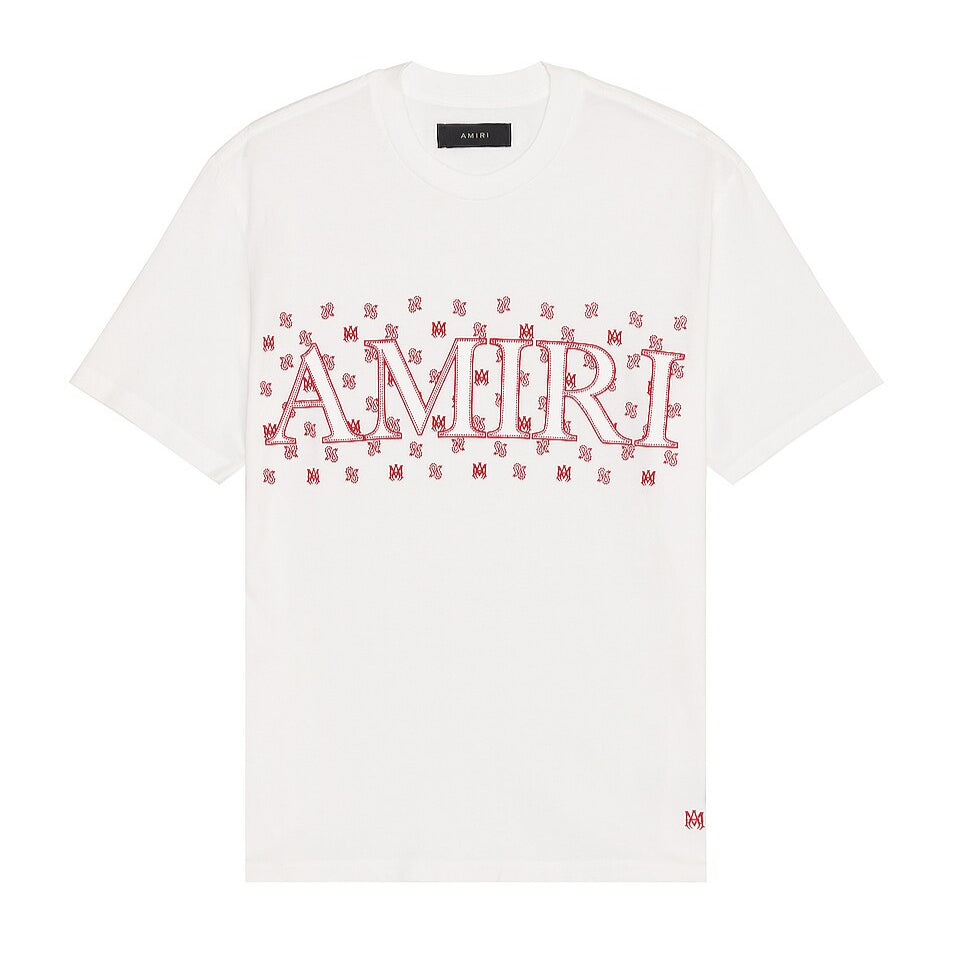 Amiri MA Paisley Tee White