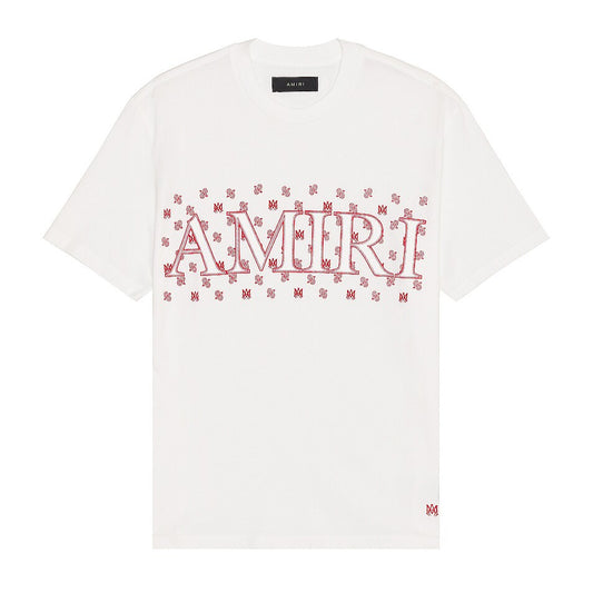 Amiri MA Paisley Tee White