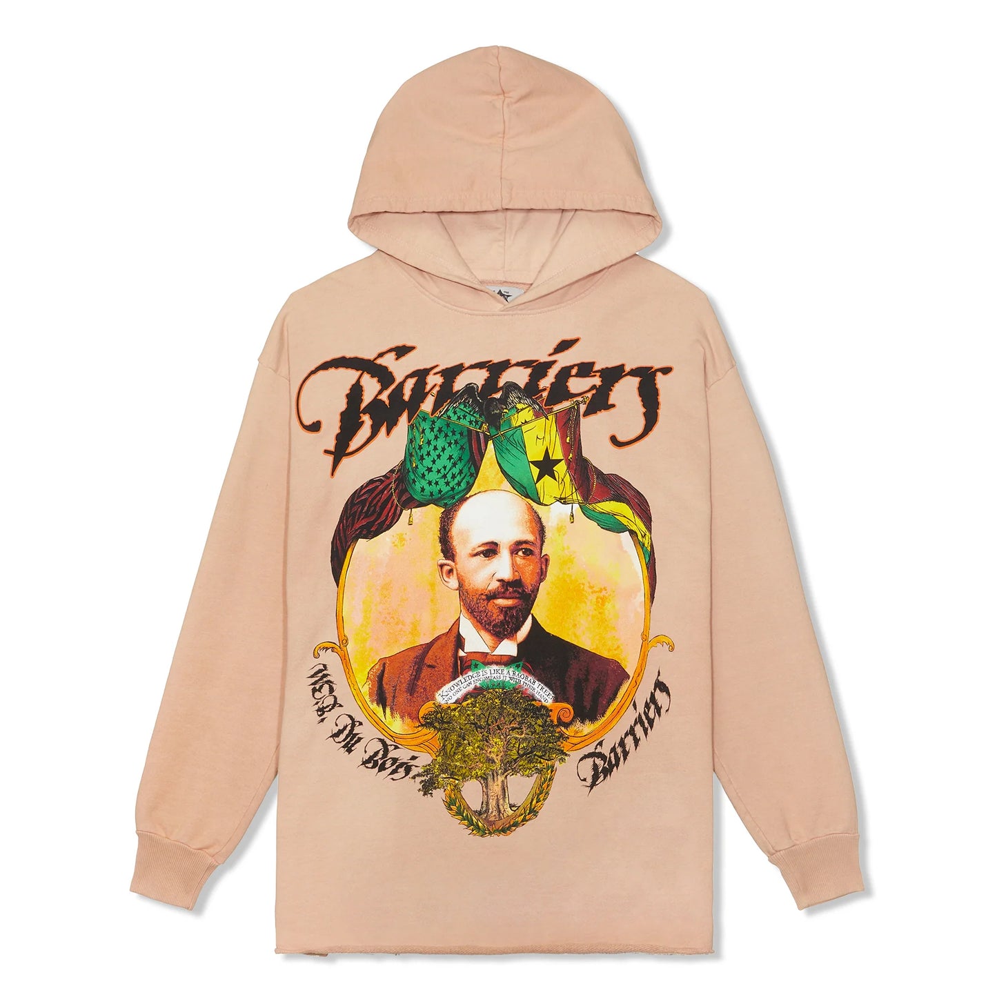 Barriers WEB DuBois Hoodie Apricot