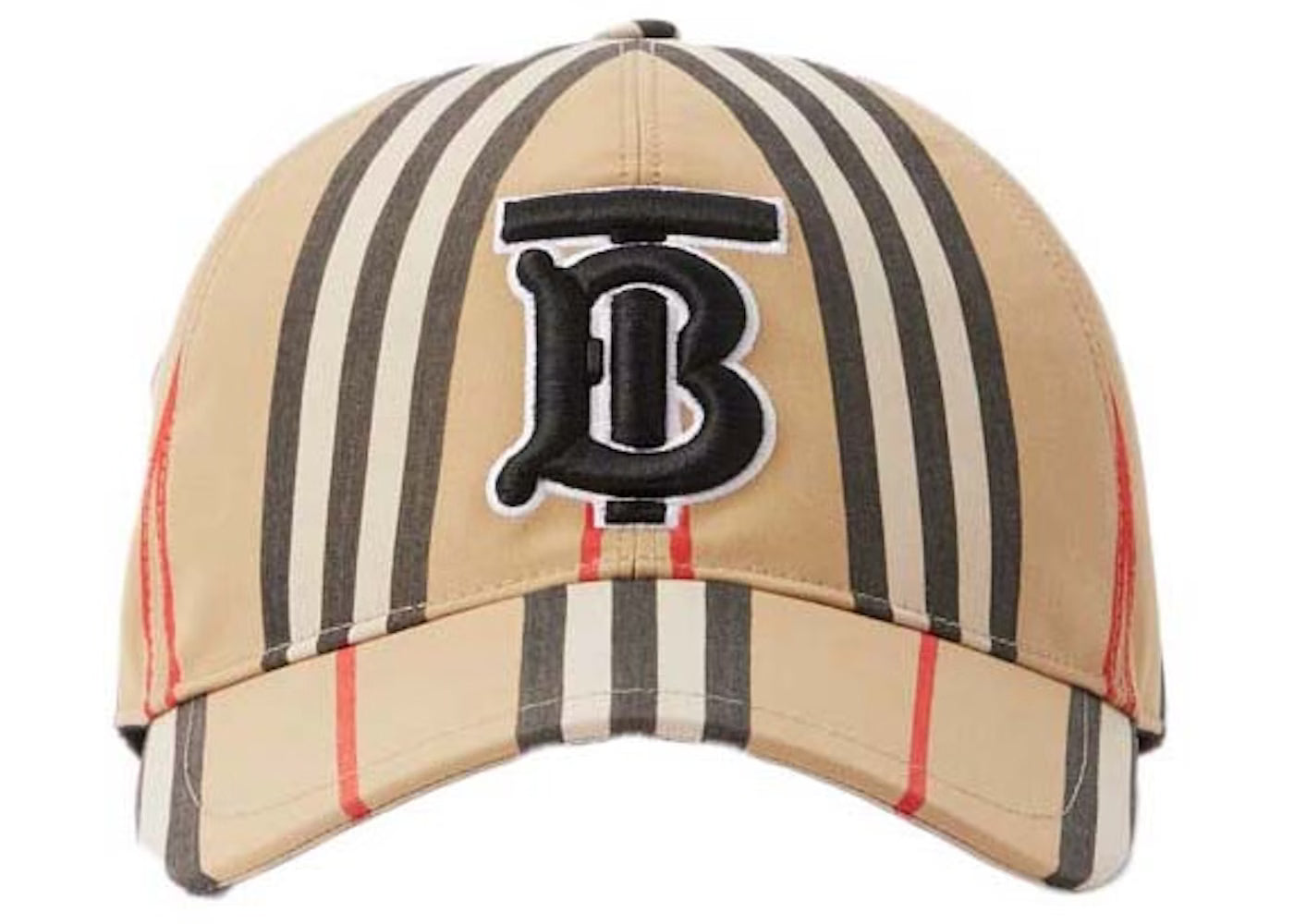 Burberry Vintage Check Cotton Monogram Motif Baseball Cap
