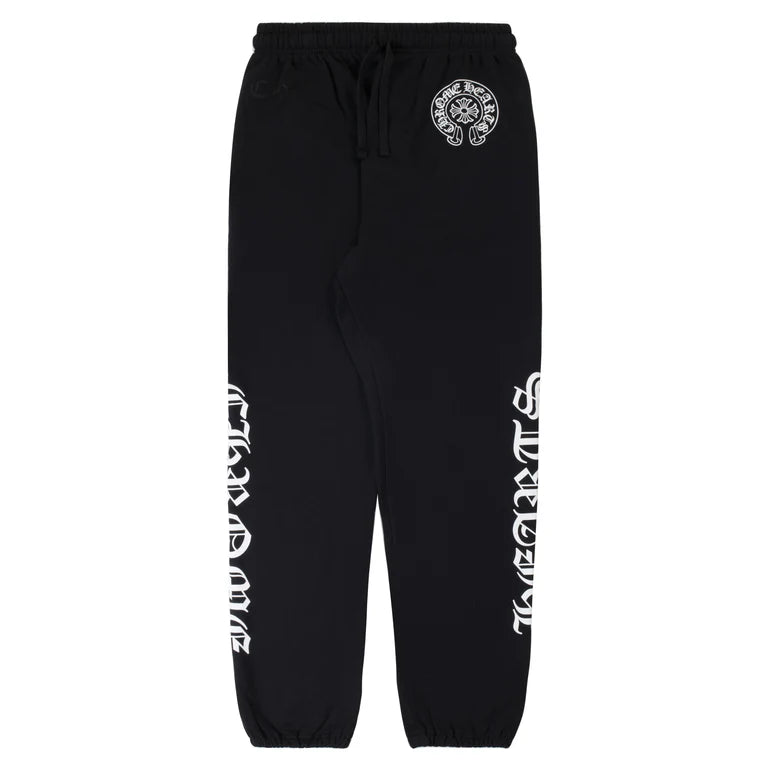Chrome Hearts Horseshoe Logo F You Spellout Sweatpants Black