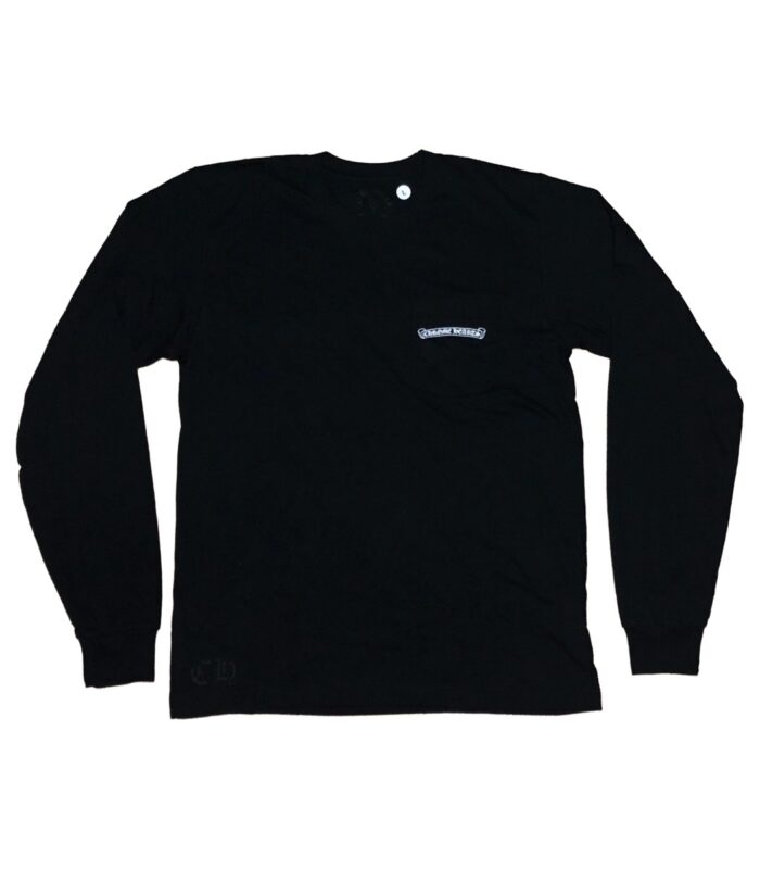 Chrome Hearts Fuck You Logo Pocket Long-Sleeve Black