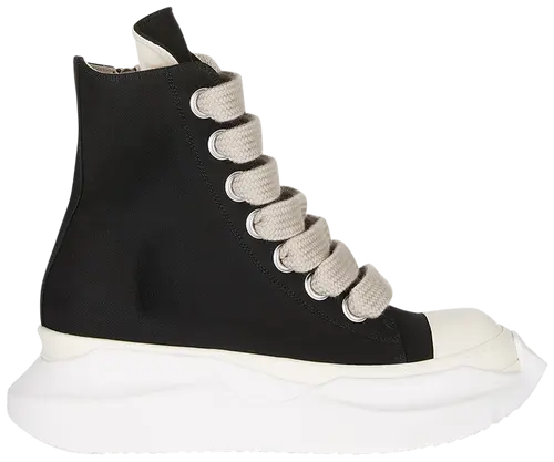 Rick Owens Wmns DRKSHDW Jumbo Lace High Abstract Black Milk