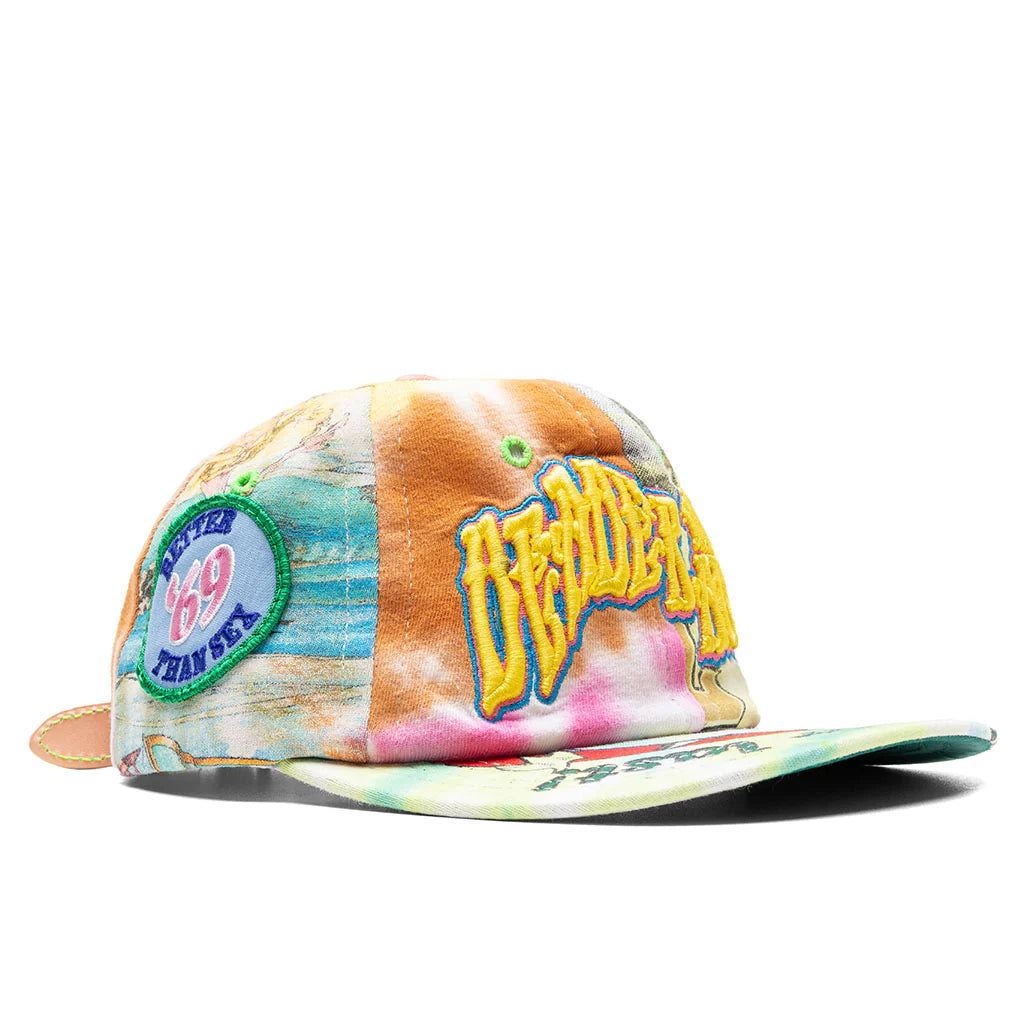 Better With Age Deader With Age Reconstructed Tie Dye Hat