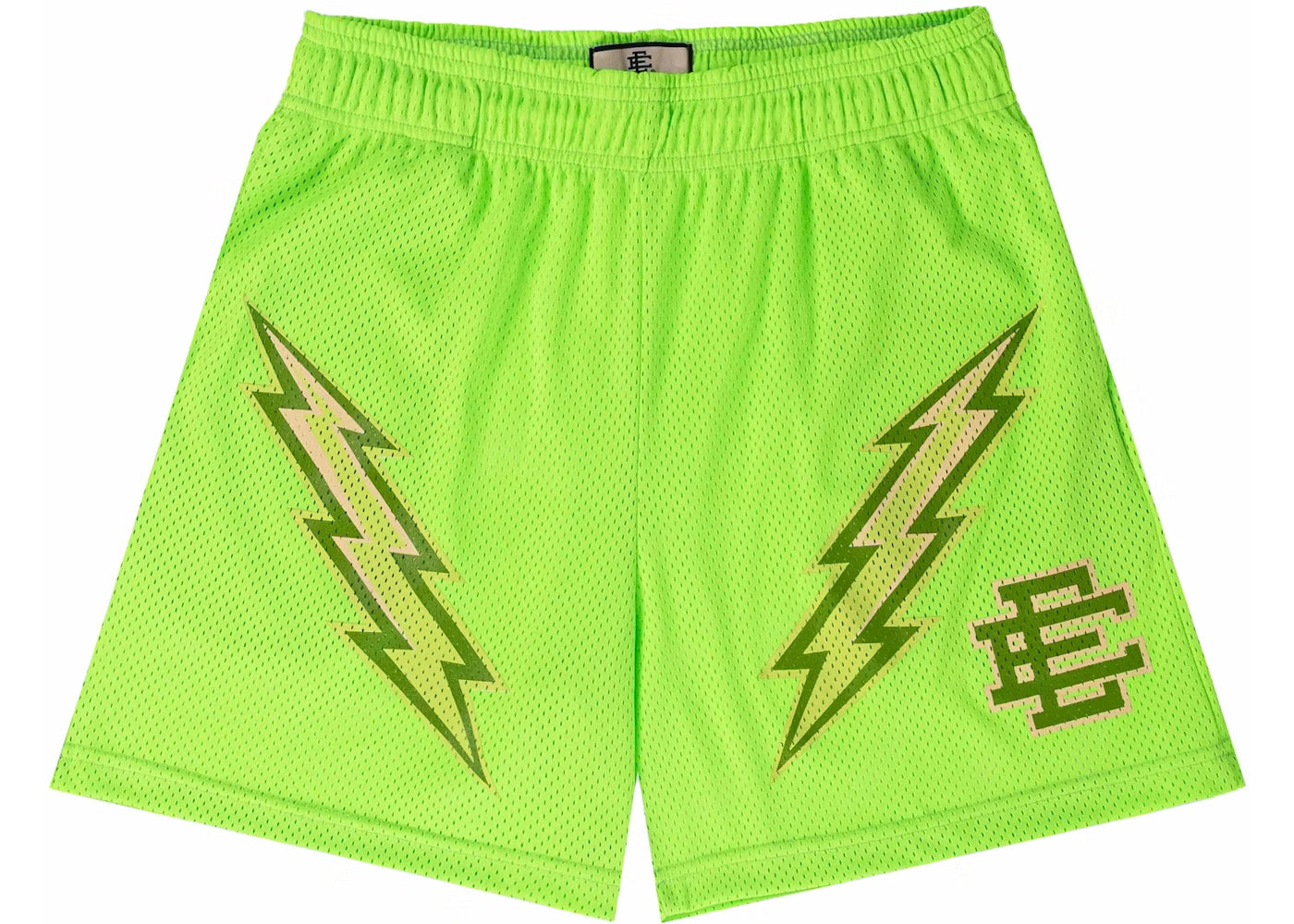 Eric Emanuel EE Basic Core Short Gecko Green Bolts