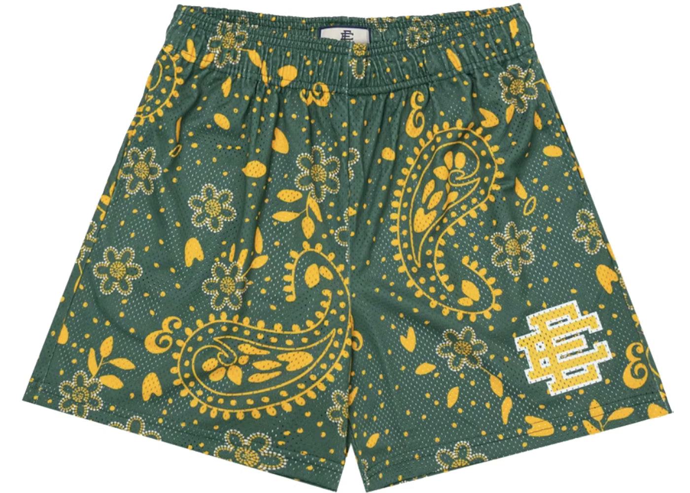 Eric Emanuel EE Basic Short Green Paisley