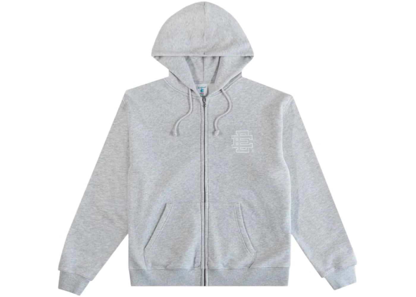 Eric Emanuel EE Basic Core Zip Up Sweatsuit Grey White