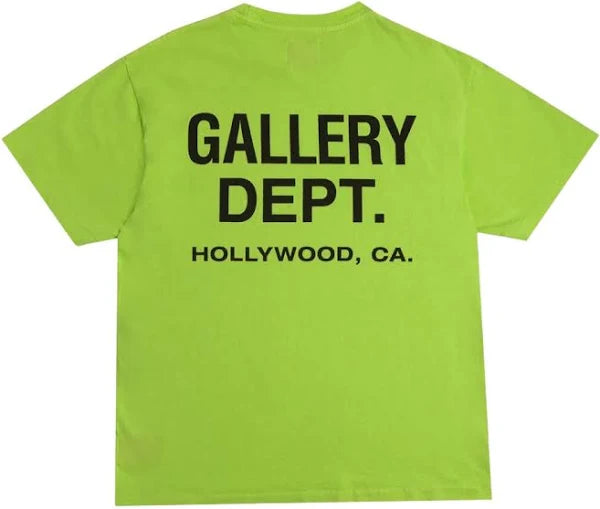 Gallery Dept. Vintage Souvenir Tee Lime Green