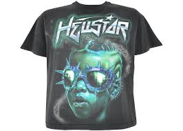 Hellstar Future Tee Black Blue