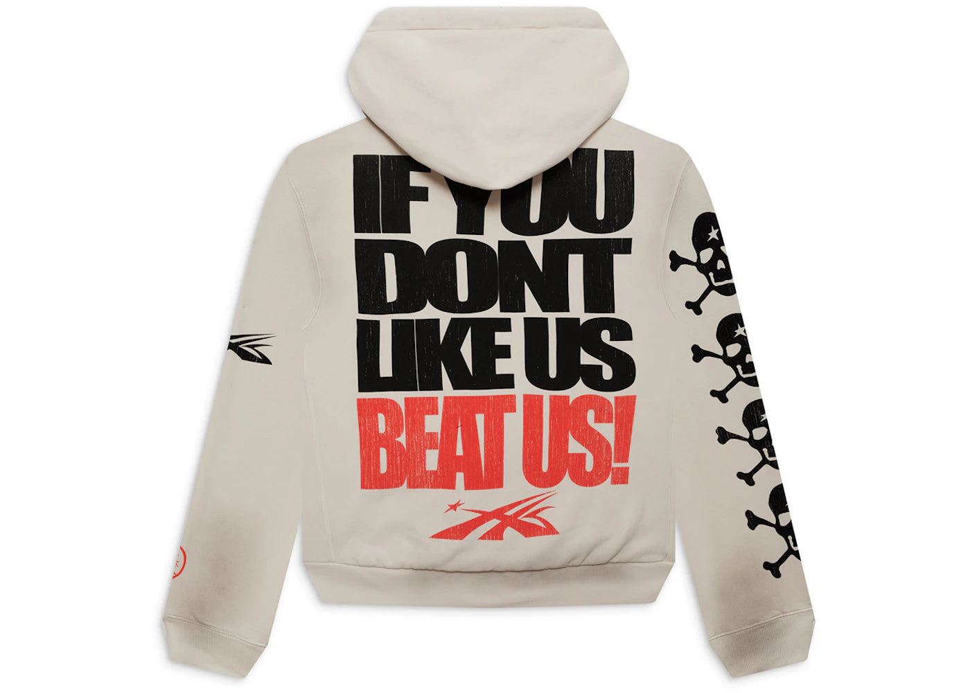 Hellstar If You Dont Like Us Beat Us Hoodie