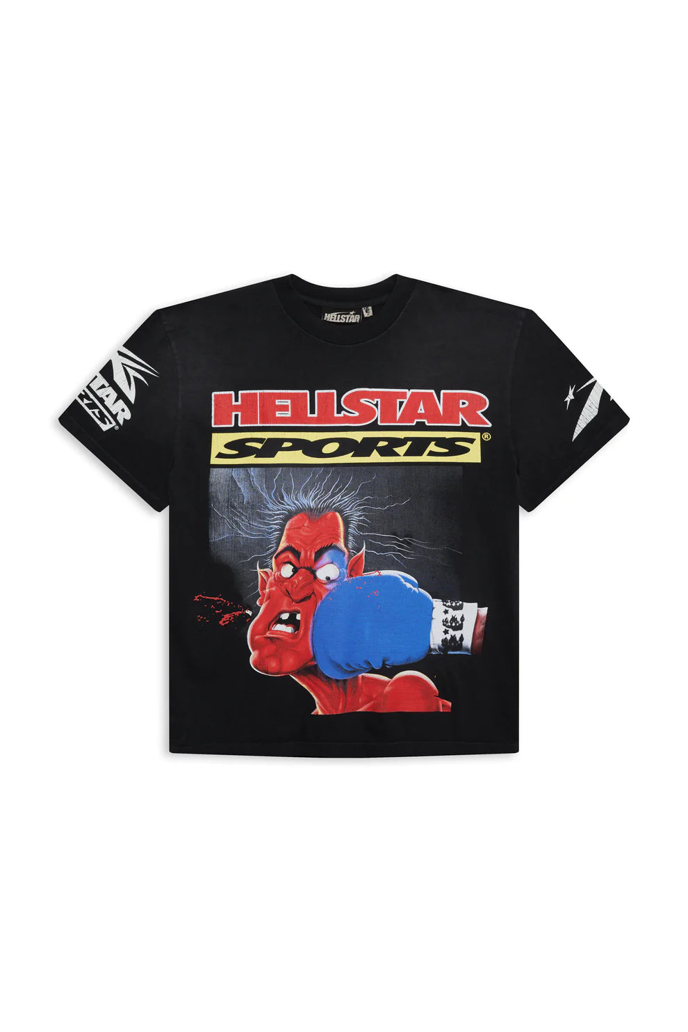 Hellstar Knock-Out T-Shirt Black
