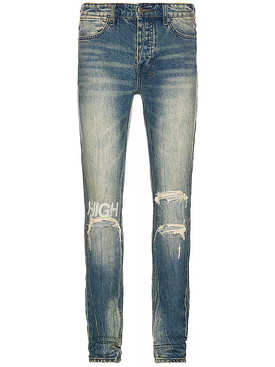 Ksubi Van Winkle High Rage Denim Jeans