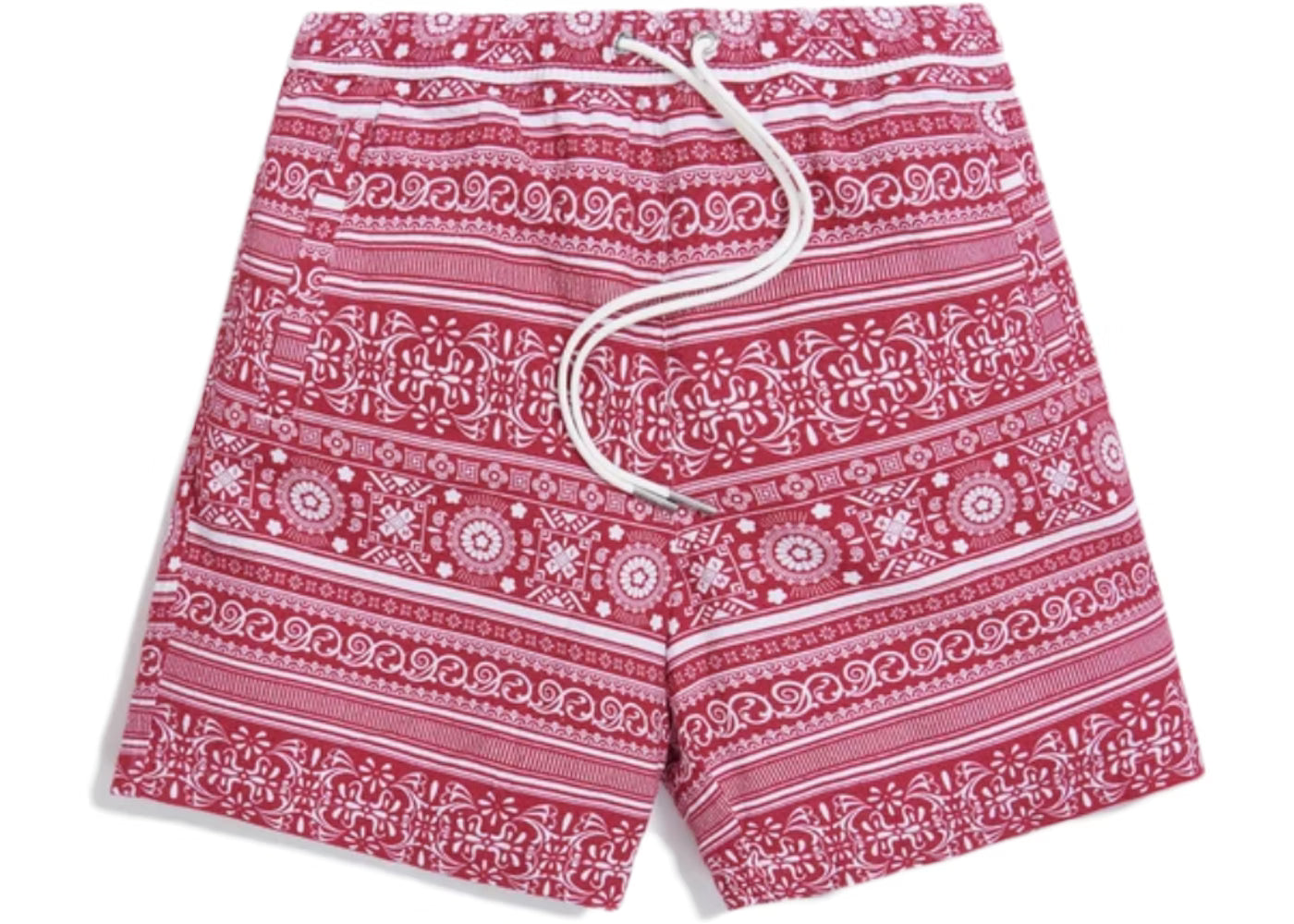 Kith Seersucker Shirt & Shorts Set Red White