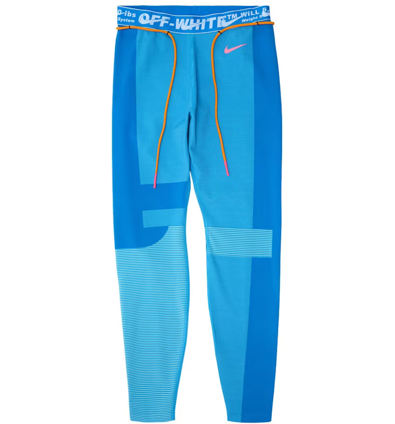 OFF-WHITE x Nike Women's Easy Run Top & Bottom Set Photo Blue