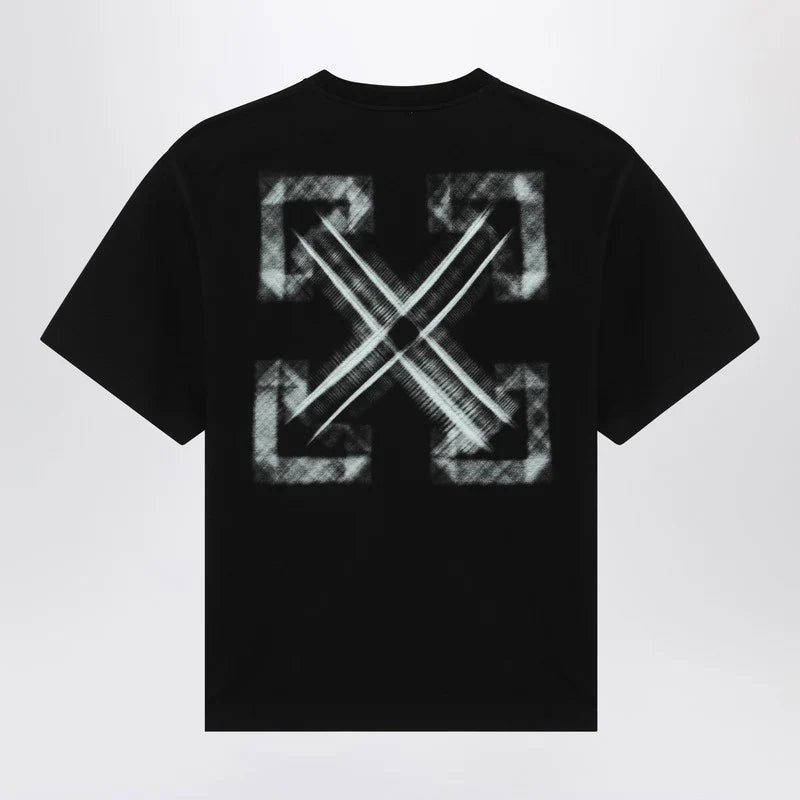 Off White Black Vibe Arrow T-Shirt