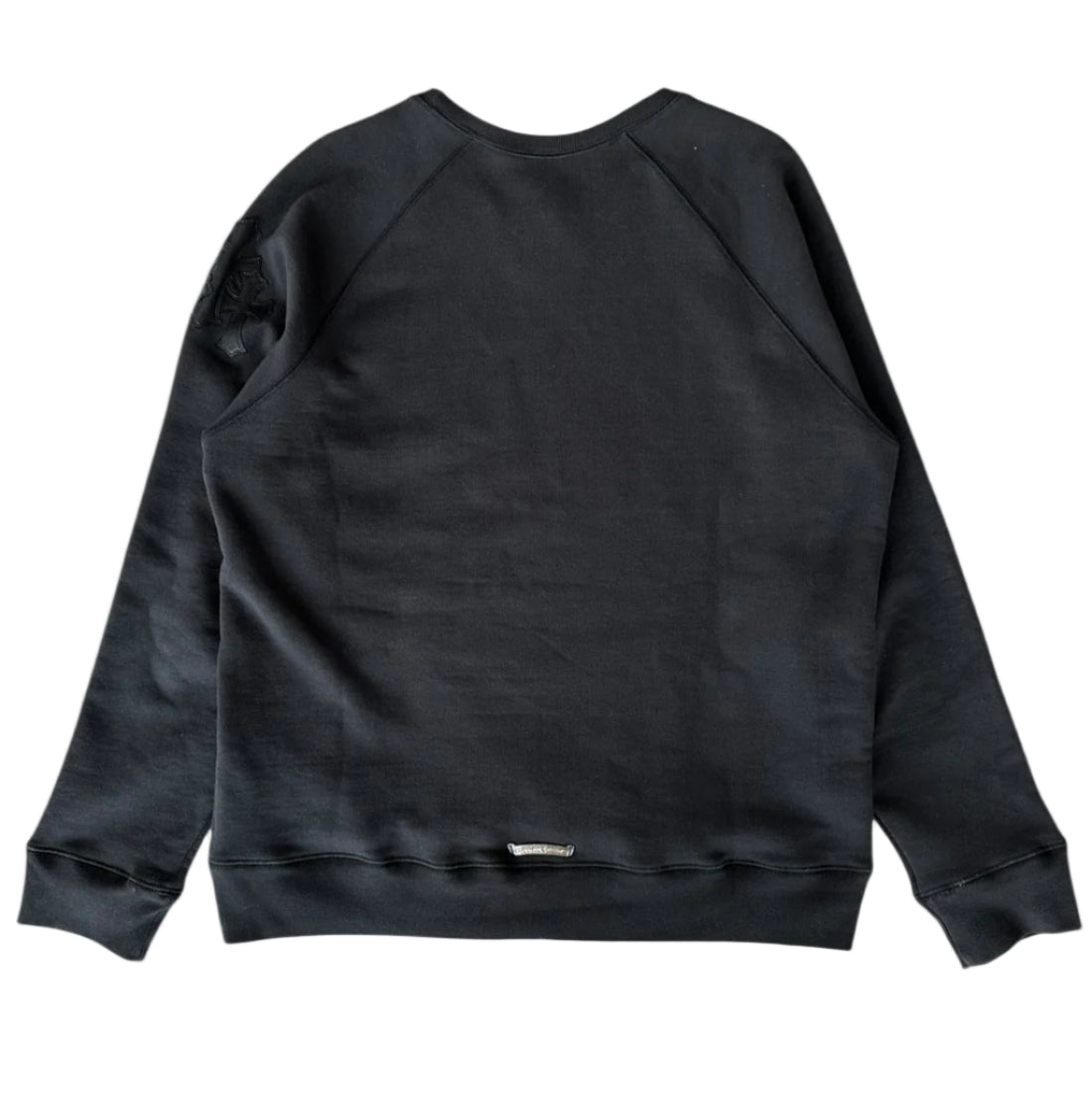 Chrome Hearts Paper Jam Triple Cross Crewneck Black