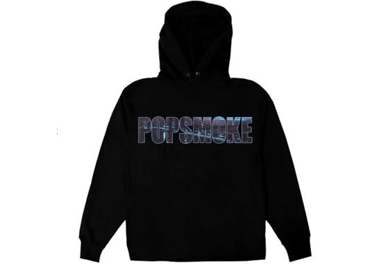 Vlone x Pop Smoke Wraith Hoodie Black