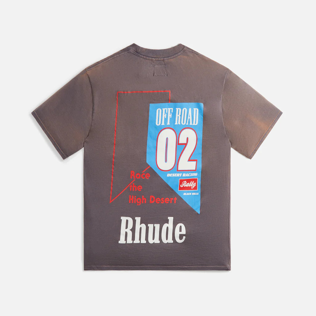 Rhude Off Road 02 T-Shirt Vintage Grey