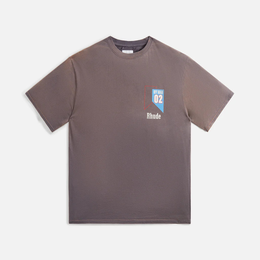 Rhude Off Road 02 T-Shirt Vintage Grey