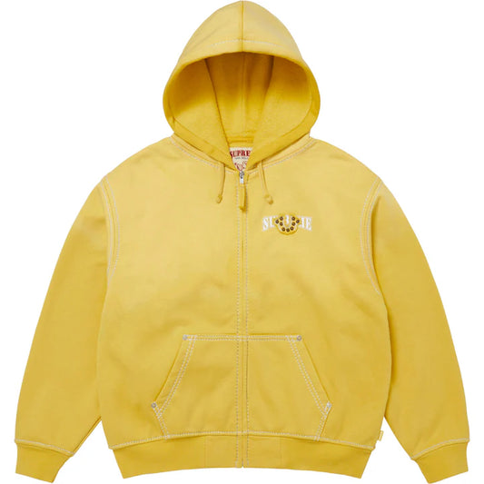 Supreme True Religion Zip Up Hooded Sweatshirt (FW25) Yellow