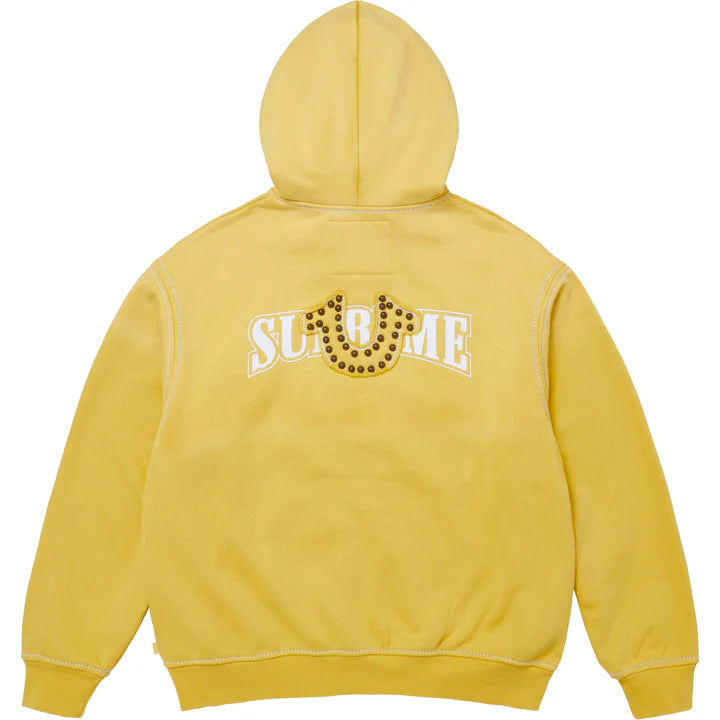 Supreme True Religion Zip Up Hooded Sweatshirt (FW25) Yellow