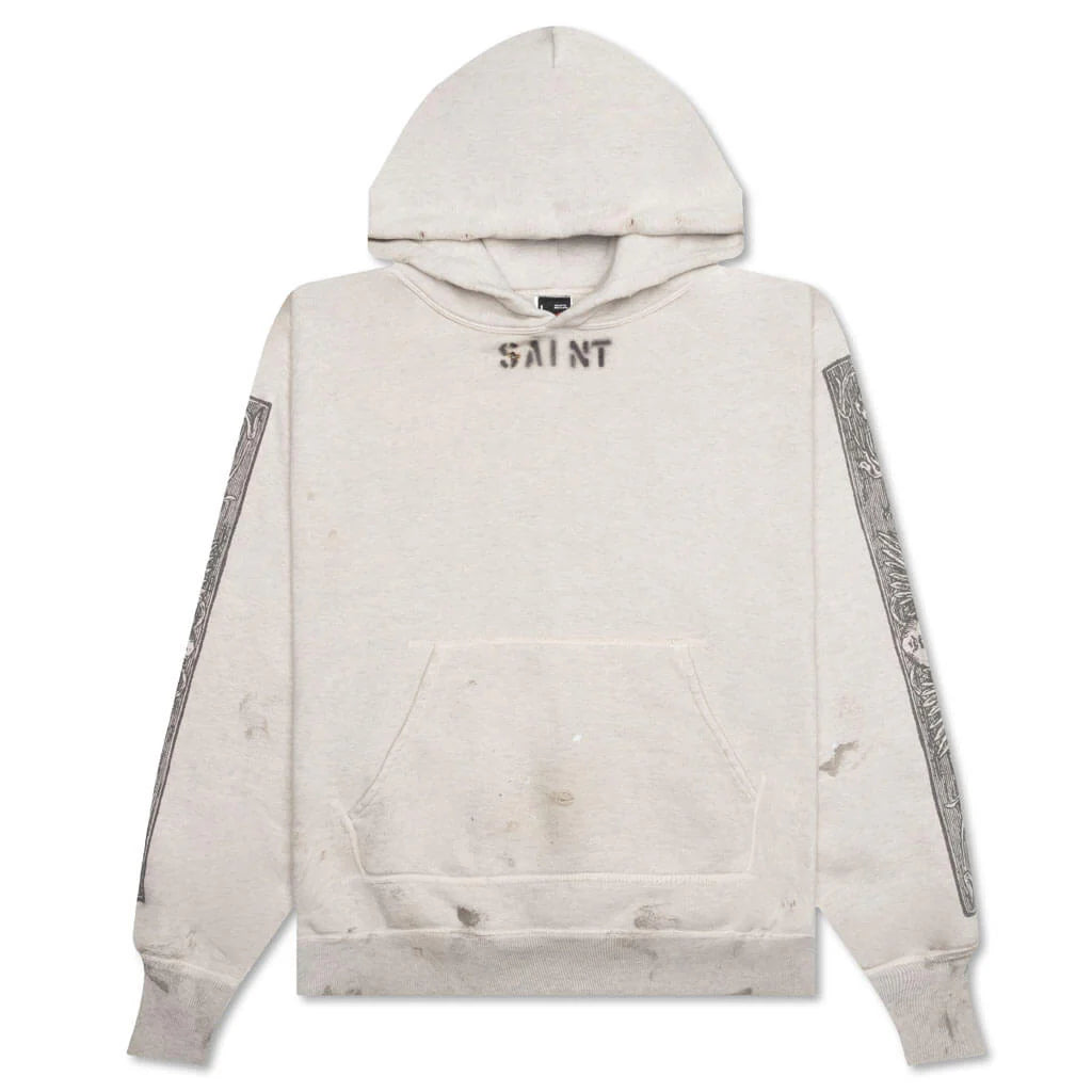 Saint Mxxxxxx x Denim Tears Mural Hoodie Grey