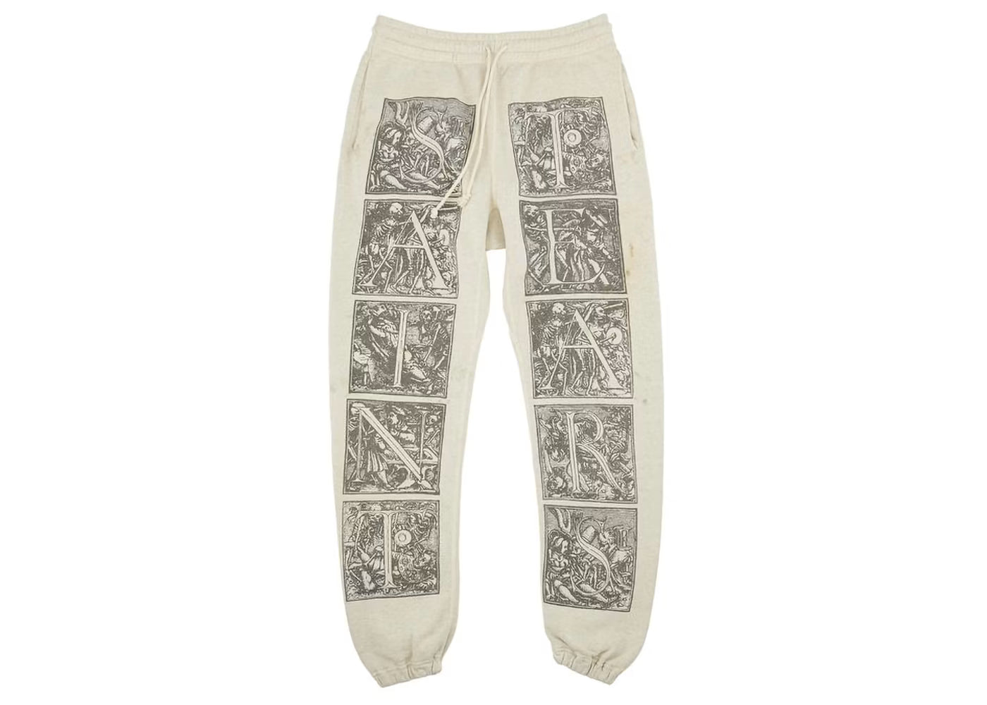 Saint Mxxxxxx x Denim Tears Mural Sweatpants Grey