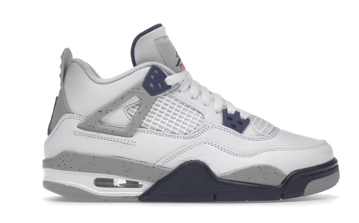 Jordan 4 Retro Midnight Navy (GS)