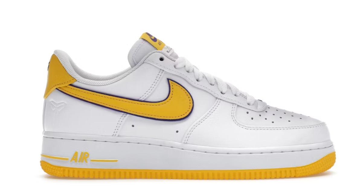Nike Air Force 1 Low Retro QS Kobe Bryant Lakers Home