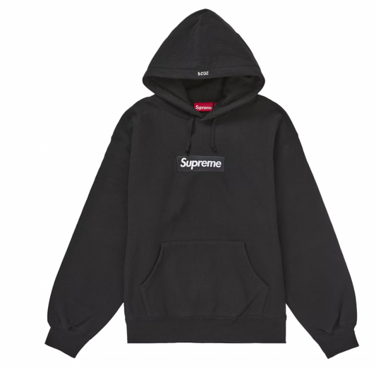 Supreme Box Logo Hooded Sweatshirt Sweatshirt (FW24) Black