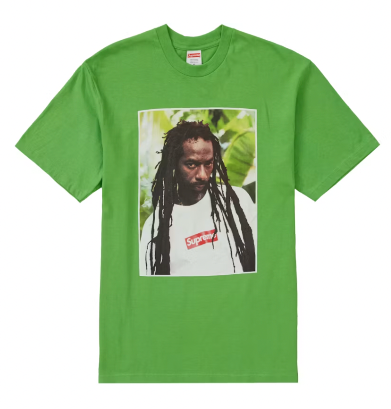 Supreme Buju Banton Tee Green