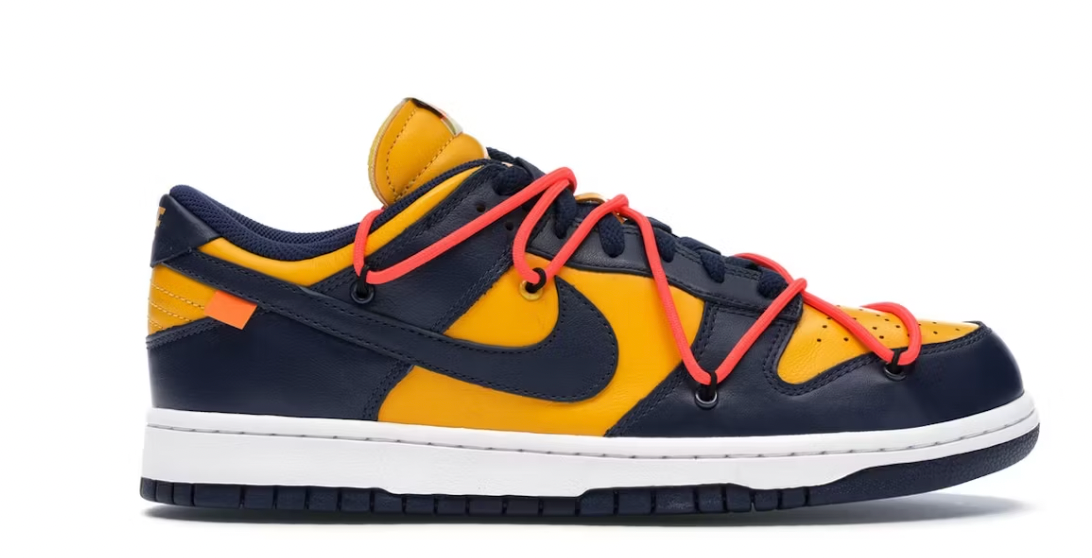 Nike Dunk Low Off-White University Gold